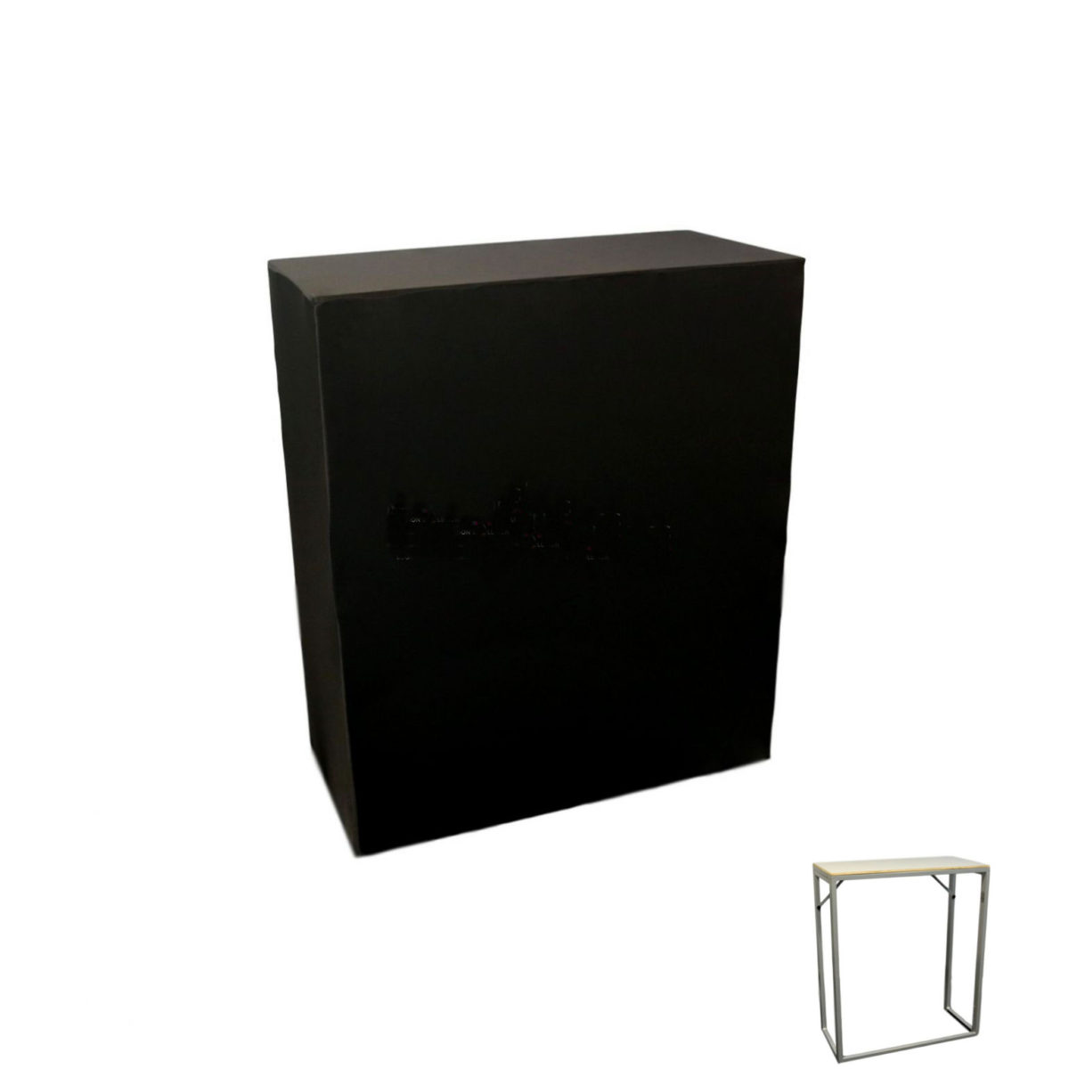 Desk pliant noir