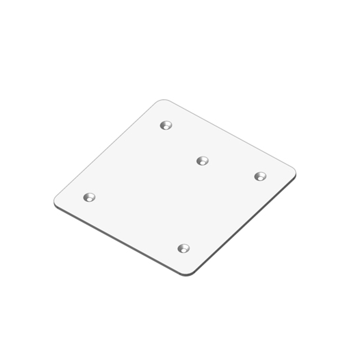Semelle ASD Noire 350x350mm Stagers